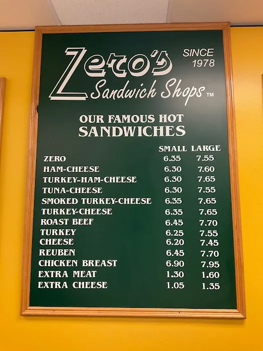 Zeros Sandwich Shop Picture 4