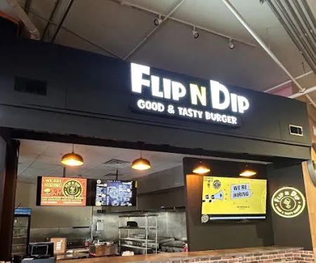 Flip N Dip Burger