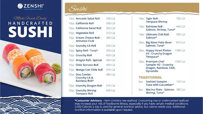 ZENSHI Handcrafted Sushi Picture 5